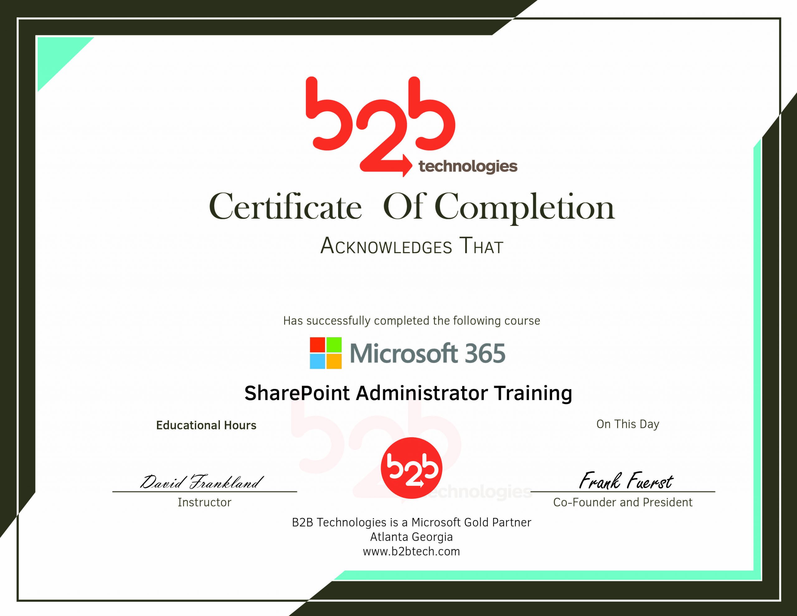 Protected: SharePoint Administrator Training